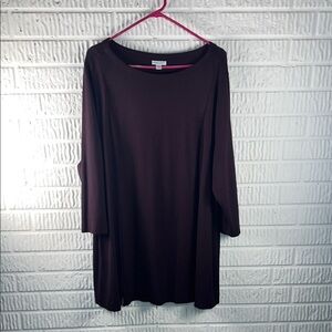 J.Jill Ponte Purple Women's Tunic